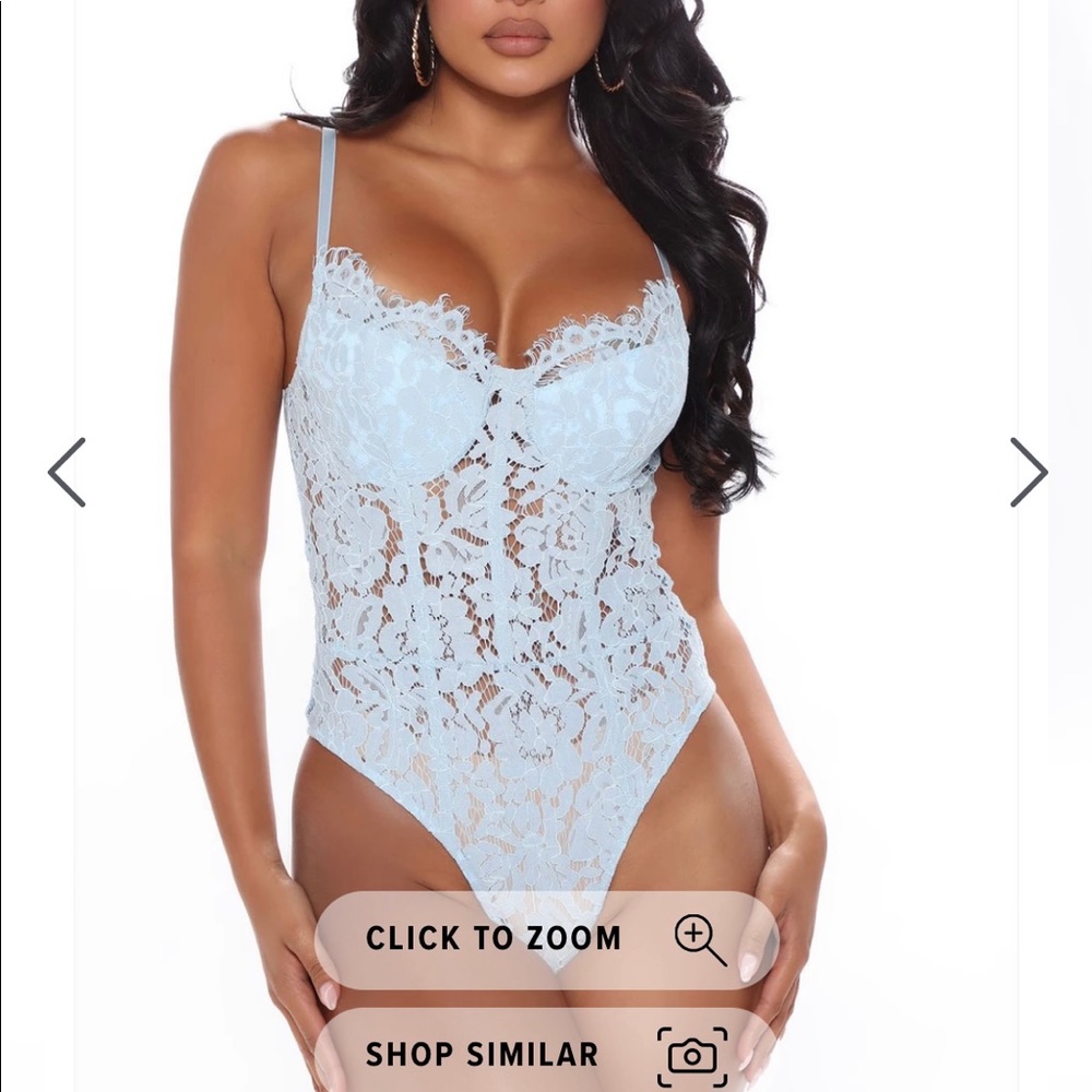 Fashion nova Undeniable Attraction Lace Bodysuit